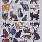 Kit punto cruz - Muchos gatos