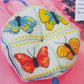 Kit punto cruz - Mini cojin alfiletero mariposas
