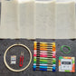 Kit mostrario de puntos de bordado con clases On line