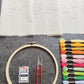Kit mostrario de puntos de bordado con clases On line